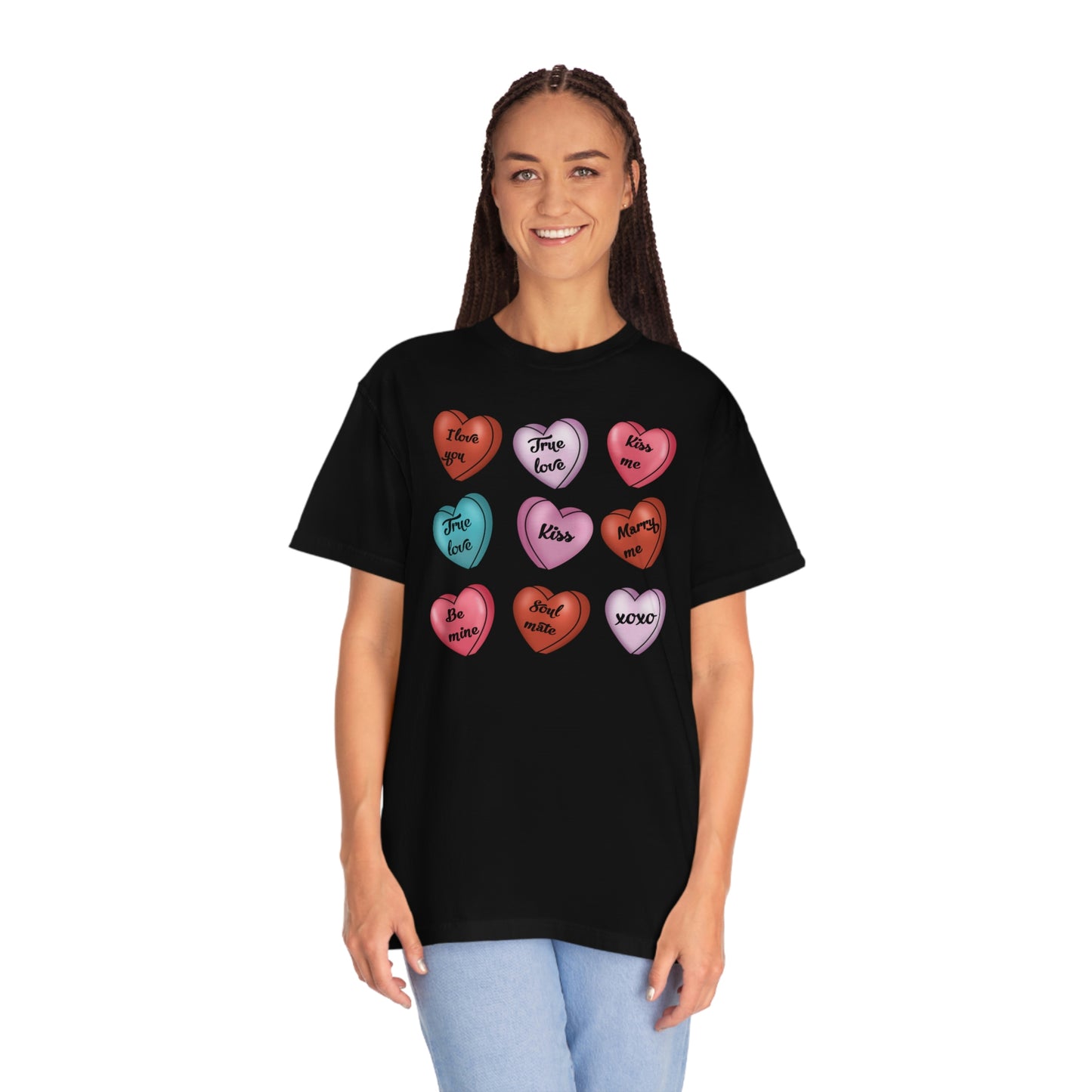 Cute Conversation Hearts Valentines Day Tshirt