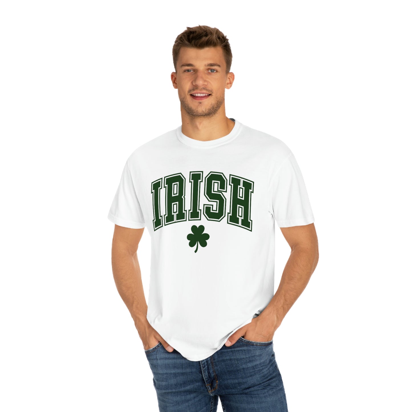 Irish Green Varsity St. Patrick's Day Tshirt