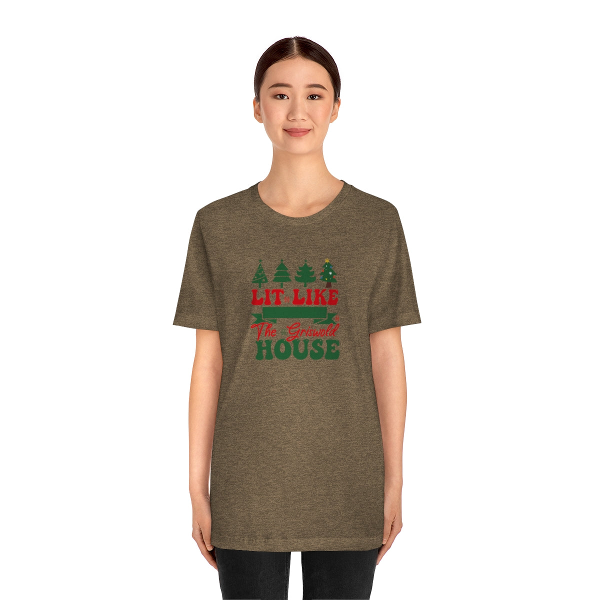 Lit Like the Griswold House Funny Christmas TShirt