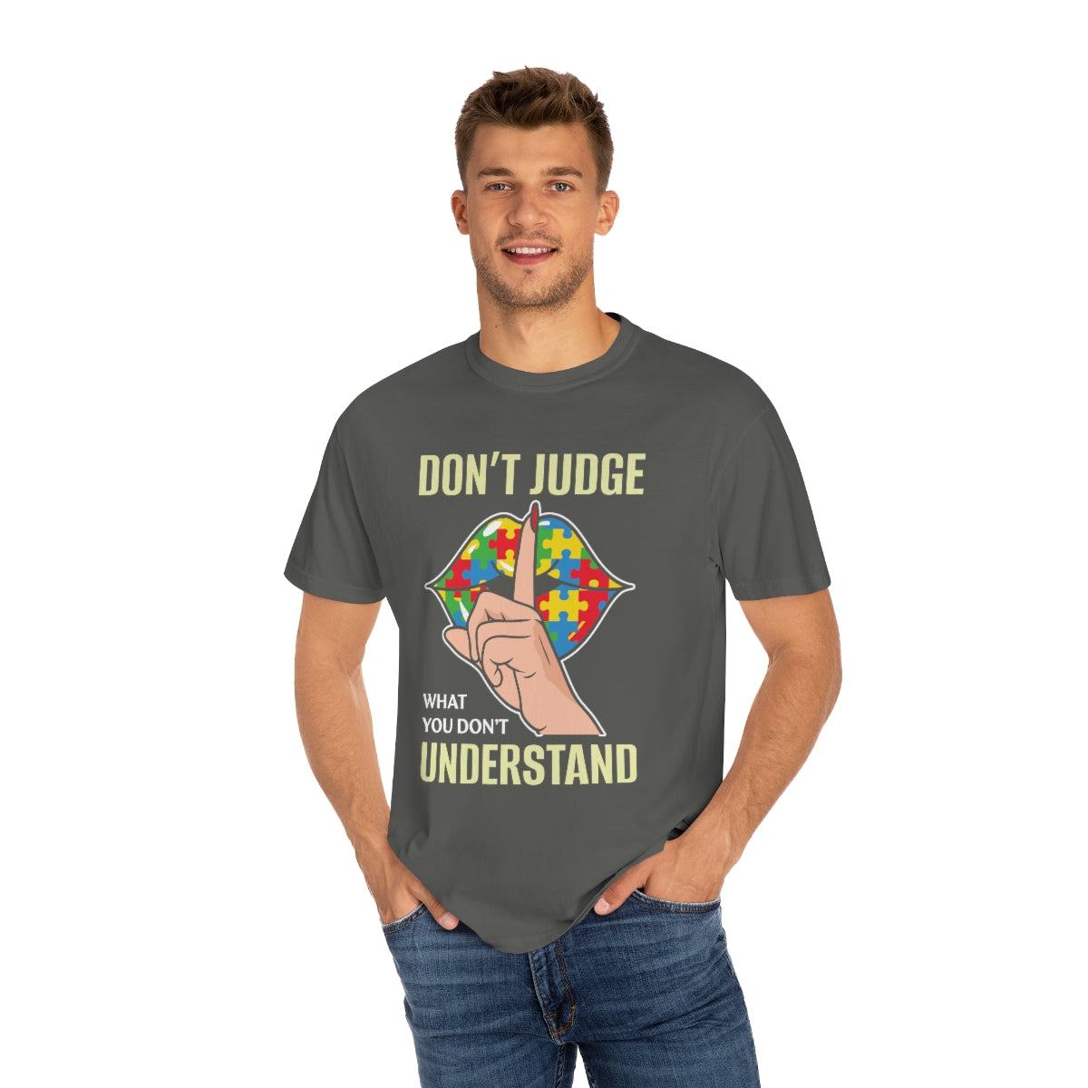 Don't Judge What You Don't Understand Autism Awareness Tshirt