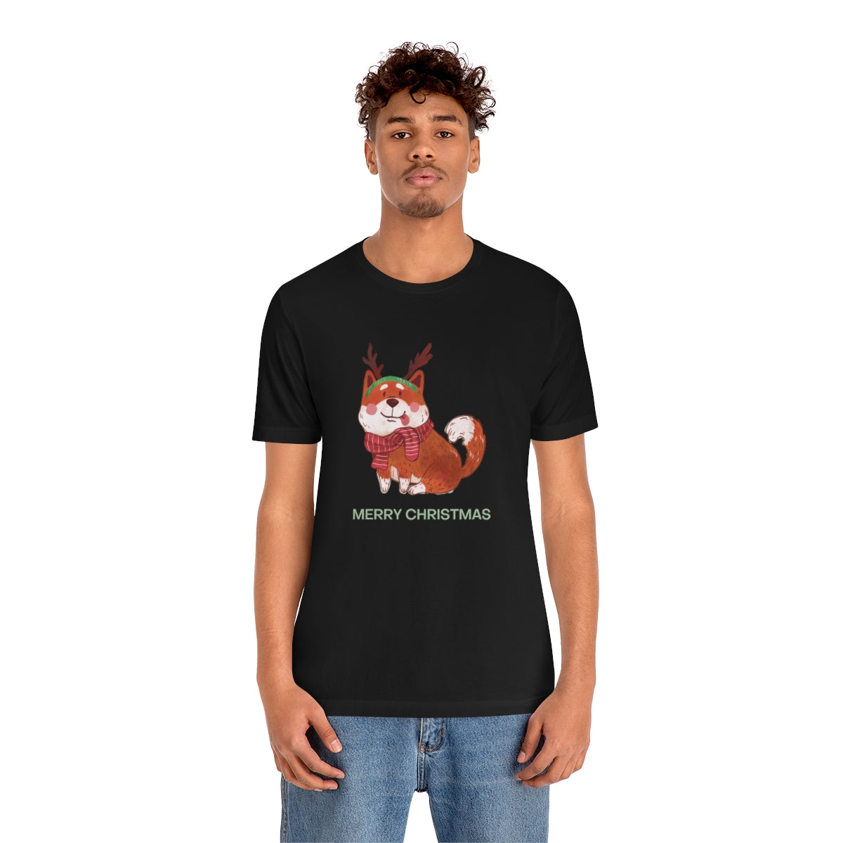Christmas Corgi Design Tshirt