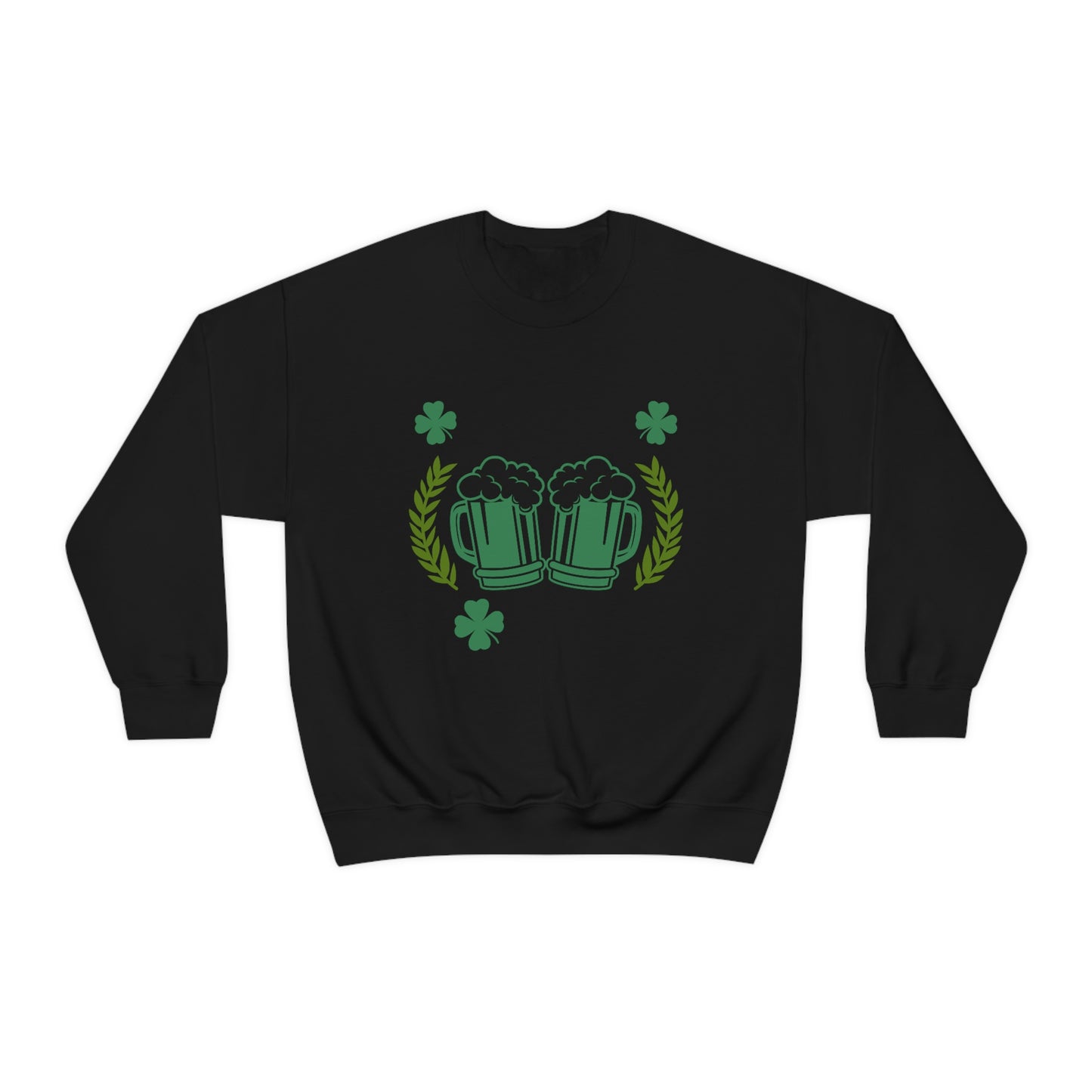 Cheers Fuckers Funny St. Patrick's Day Crewneck Sweatshirt