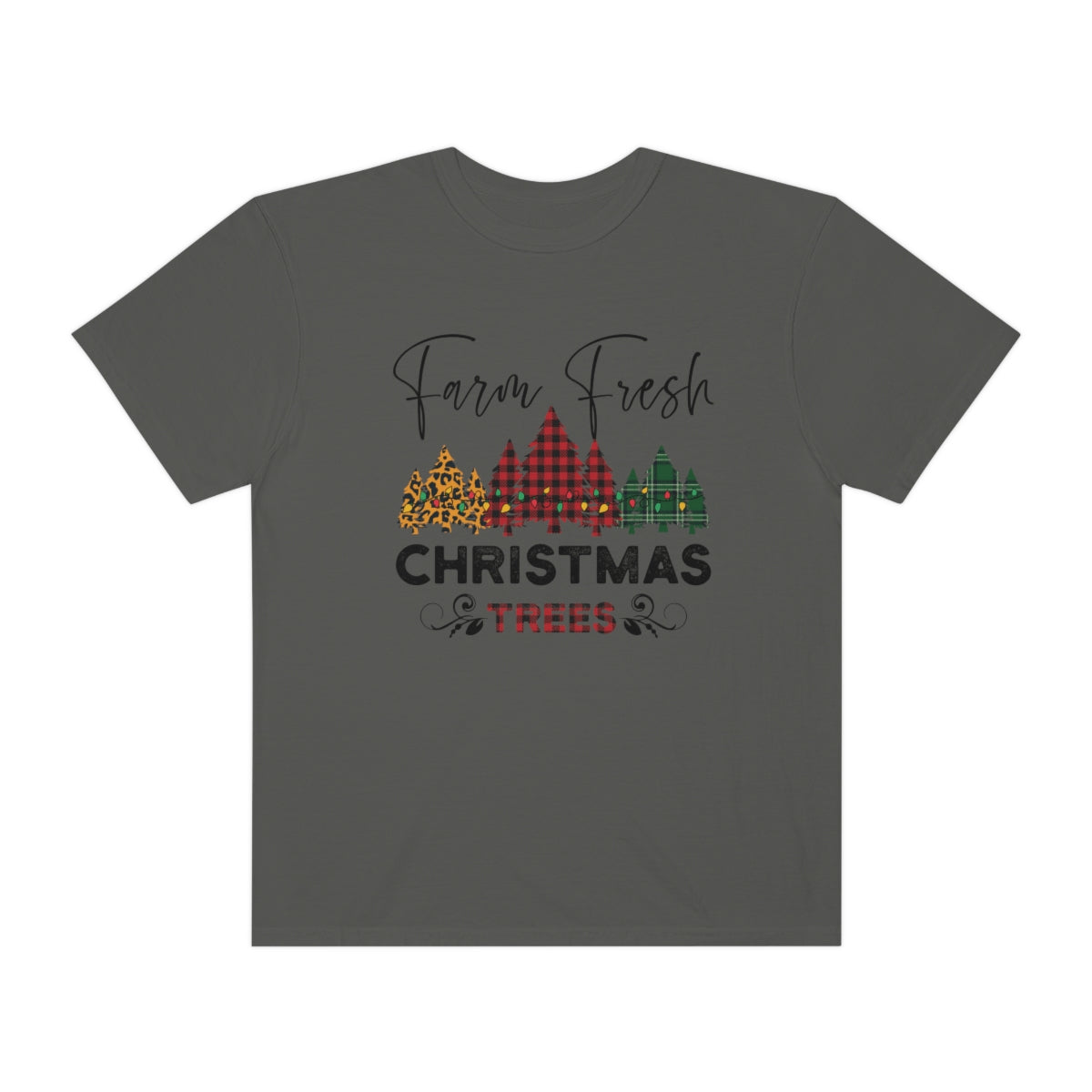 Farm Fresh Plaid Christmas Trees TeeShirt