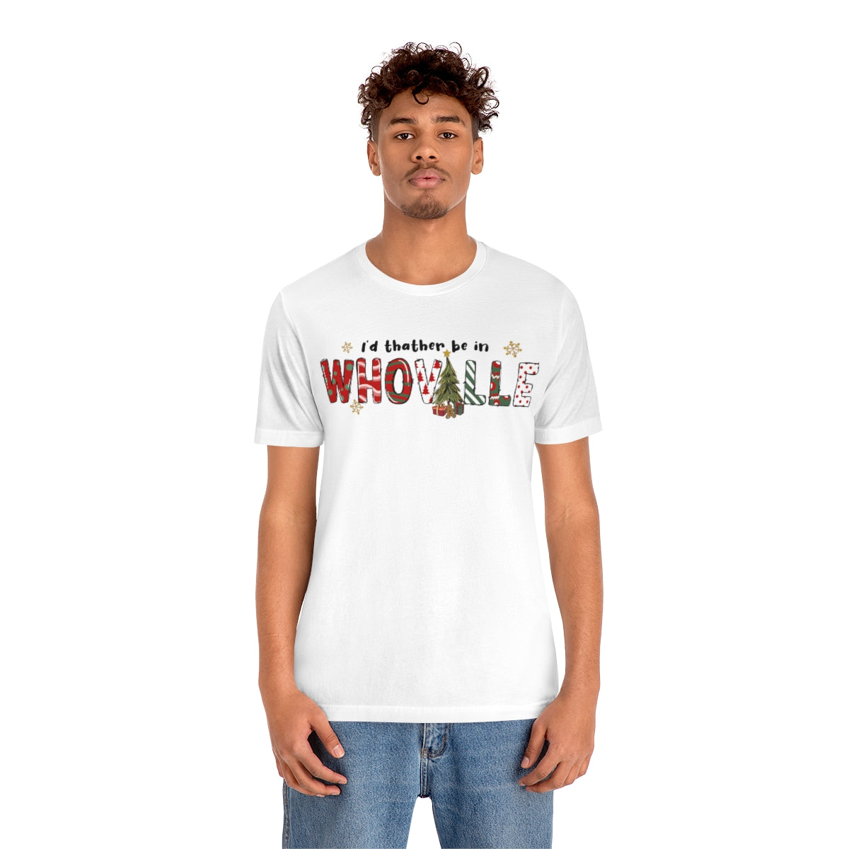 I'd Rather Be In Whoville Cute Christmas Holiday Tshirt