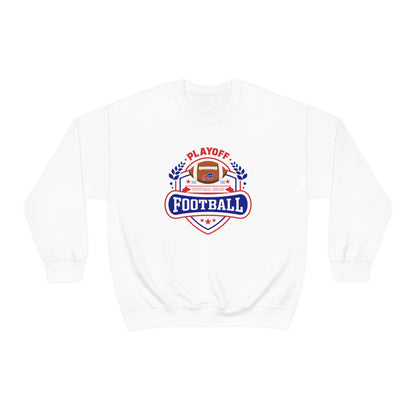 2023 Bufalo Football Playoffs Buffalo Bills Logo Crewneck Sweatshirt