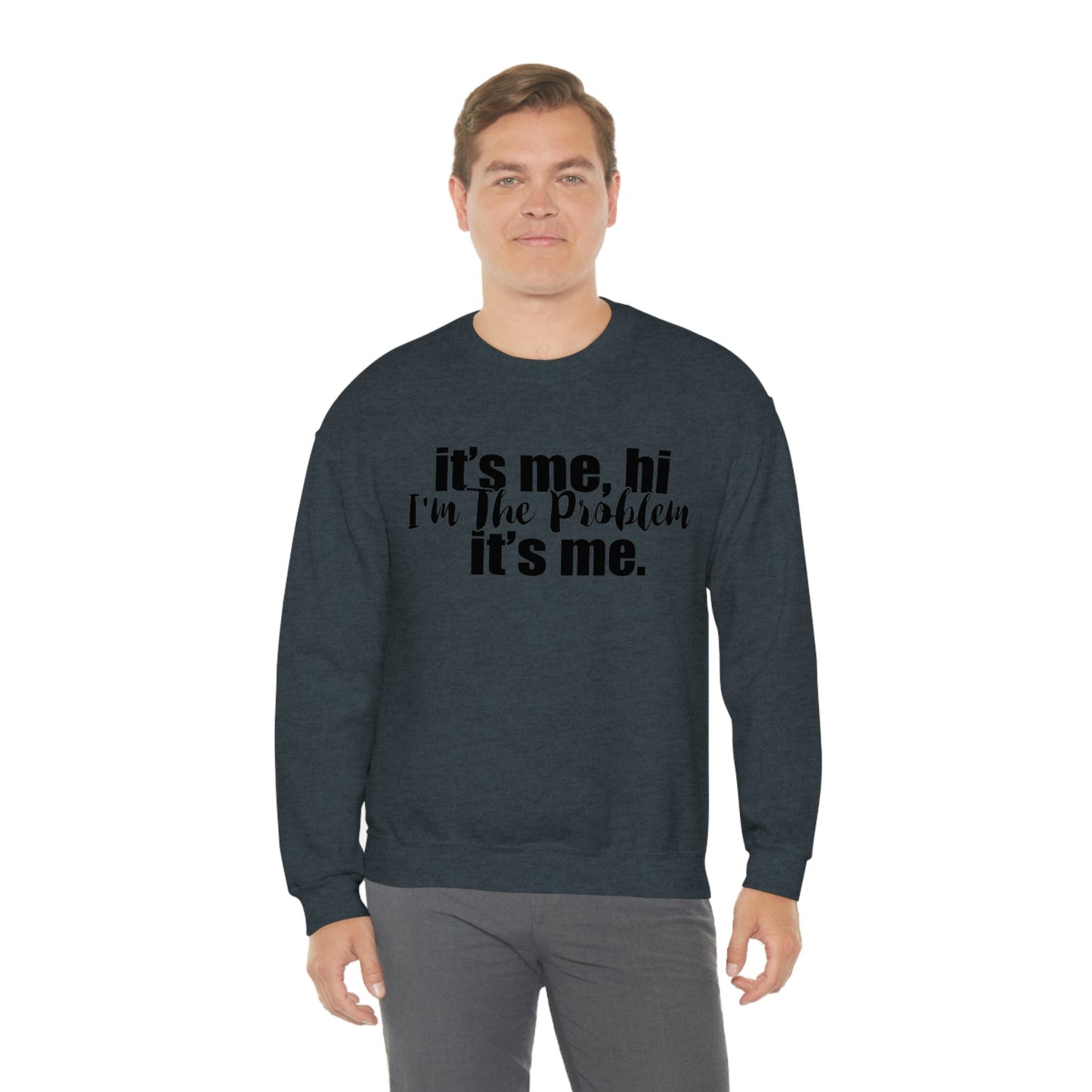 Its Me, Hi, I'm the Problem it's Me, T Swift Taylor Swift Merch Fan Gift Crewneck Sweatshirt