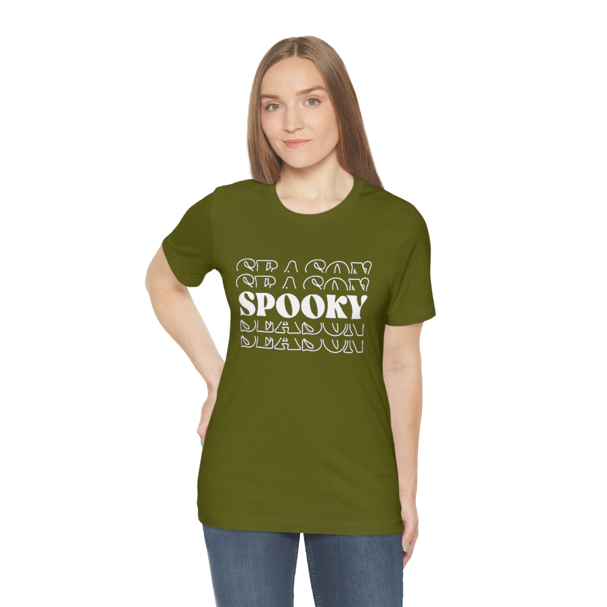 Spooky Season Bold Letters Unisex Jersey Short Sleeve Tee