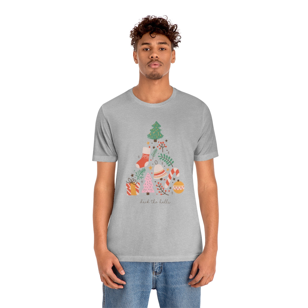 Deck the Halls Beautiful Christmas Tree Tshirt