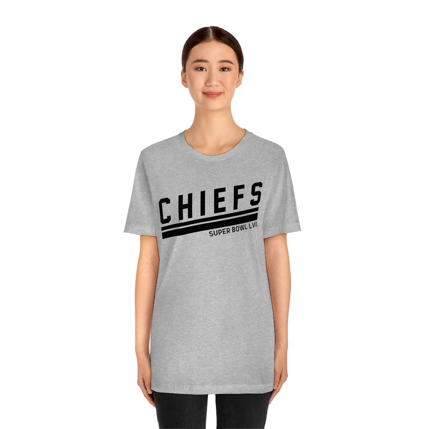 Chiefs Football Super Bowl LVII Football Short Sleeve Tshirt