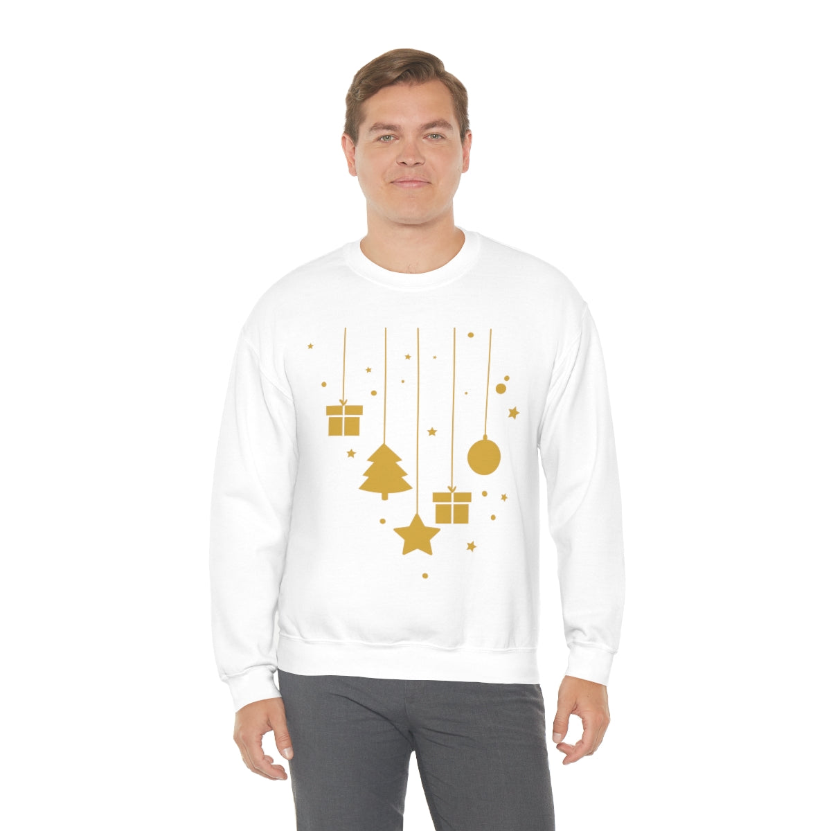 Cute Hanging Ornaments Christmas Sweatshirt