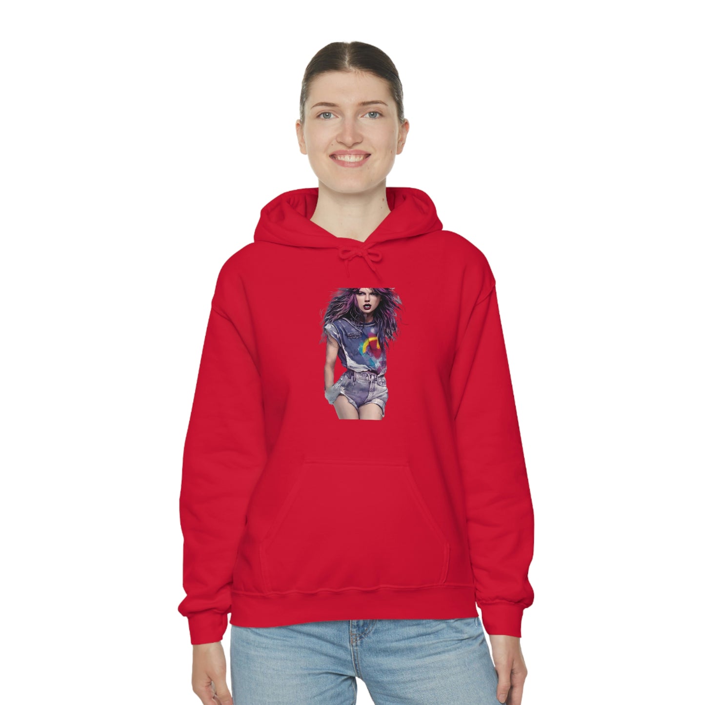 Punk Taylor Swift Rocking T Swift Taylor Swift Merch Fan Swifty Gift Hooded Sweatshirt