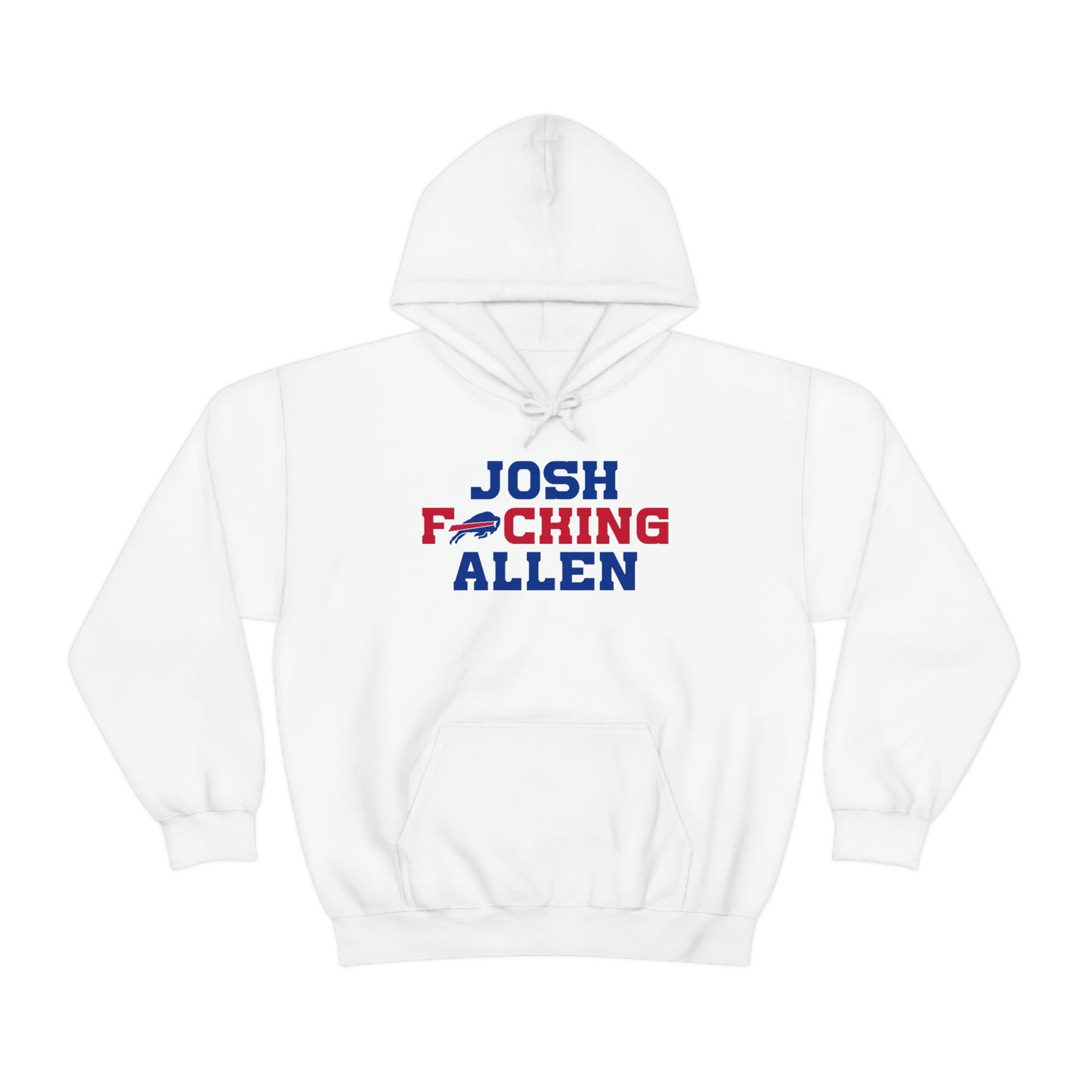 Josh Freaking Allen Bills Mafia #17 Buffalo Bills Football Hooded Sweatshirt