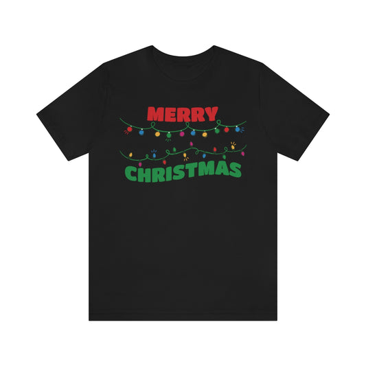 Merry Christmas Lights Tshirt