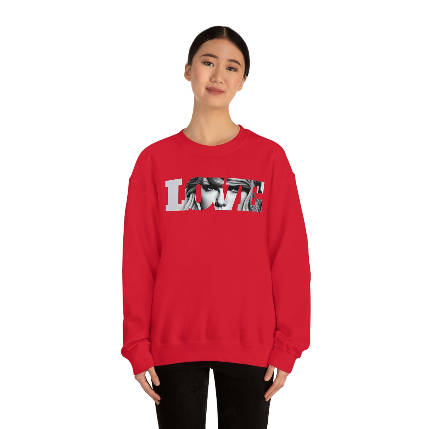 Taylor Swift Love T Swift Taylor Swift Merch Fan Crewneck Sweatshirt