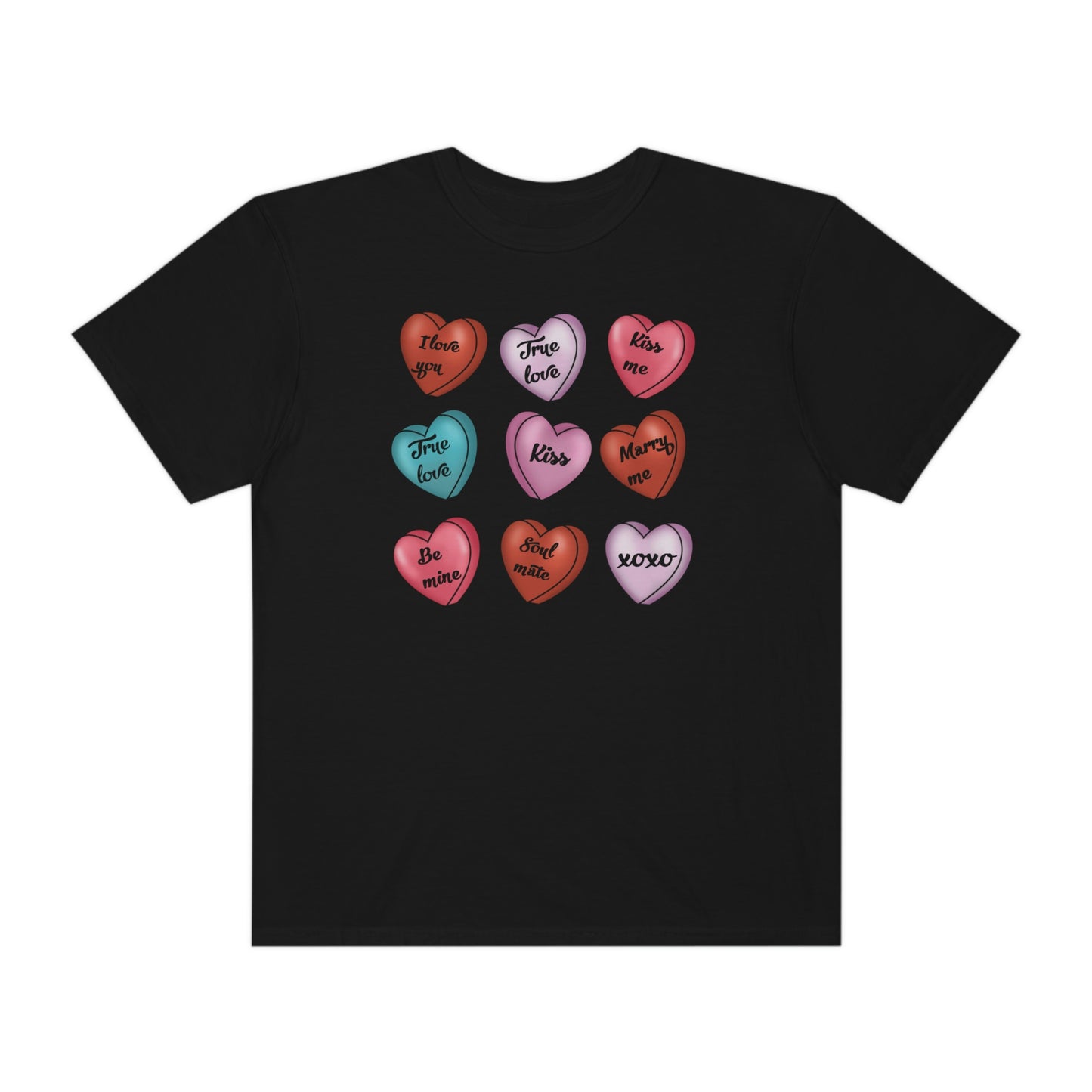 Cute Conversation Hearts Valentines Day Tshirt