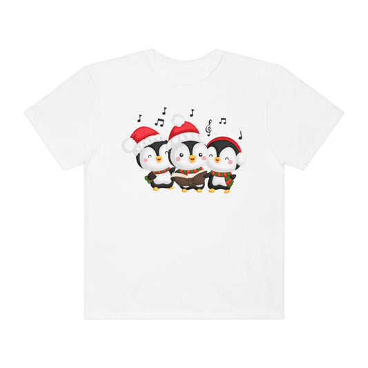 Cheerful Singing Penguins Christmas Holiday Xmas TShirt