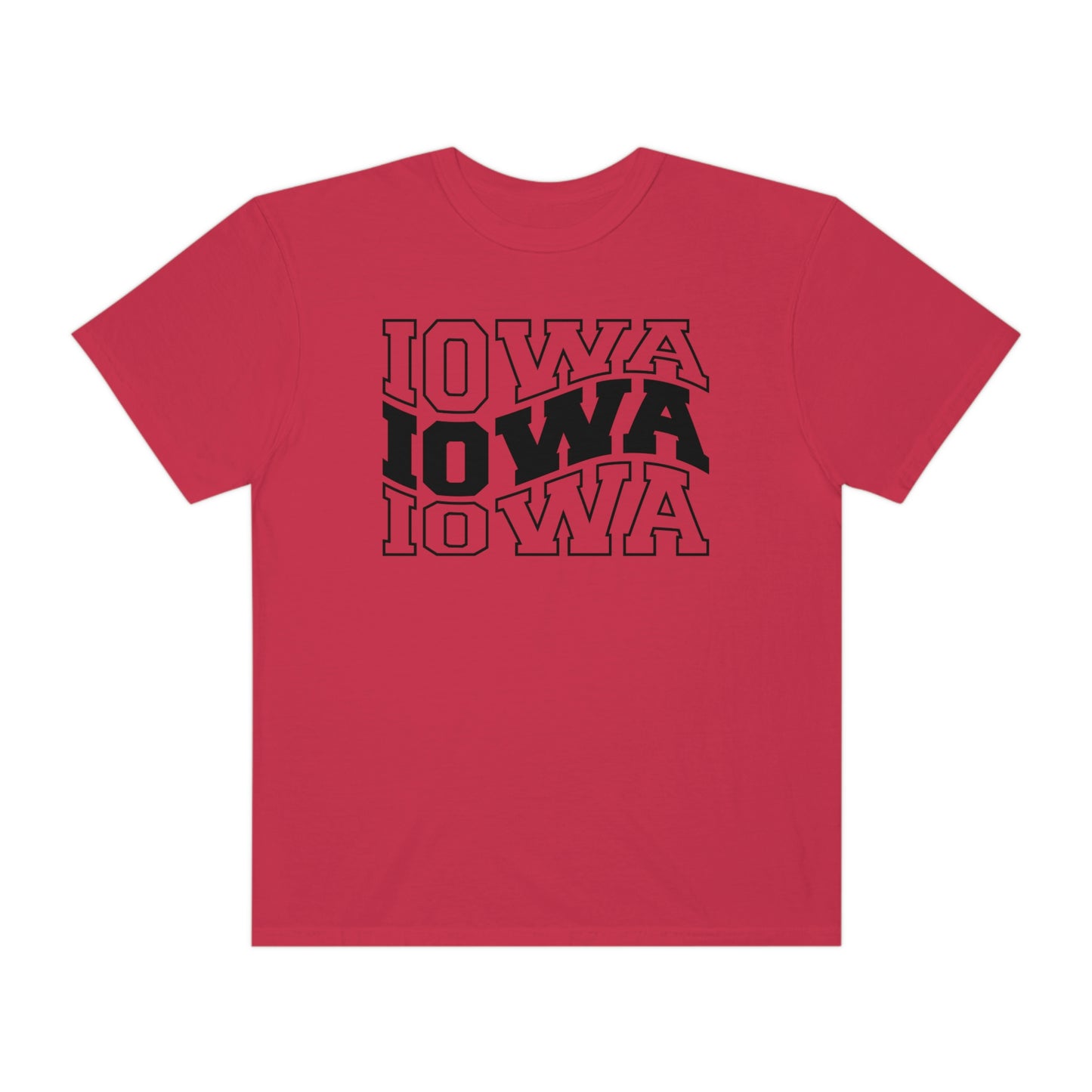 Iowa Vintage Style Font Iowa Final Four Tshirt