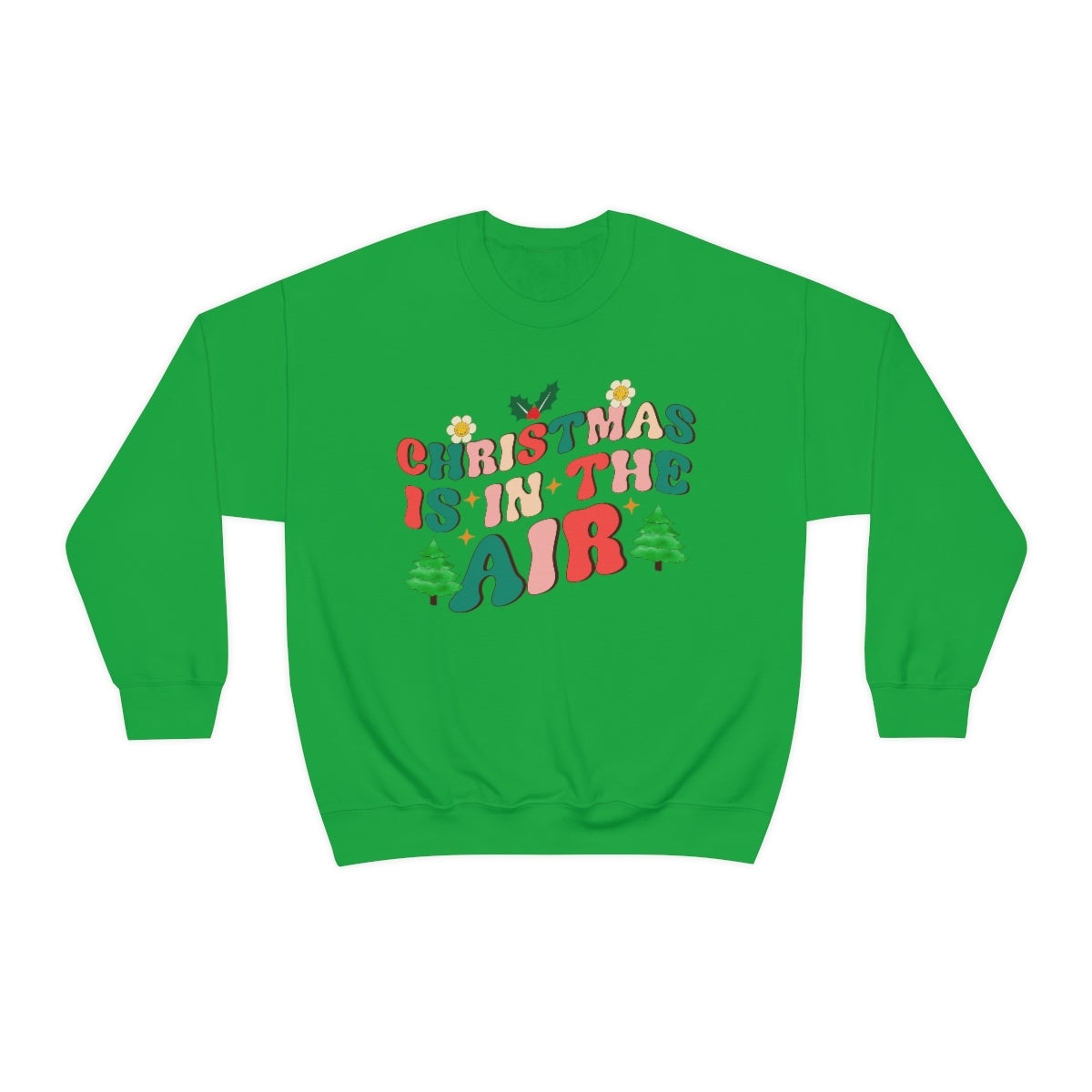 Retro Christmas is in the Air Holiday Sweatshirt