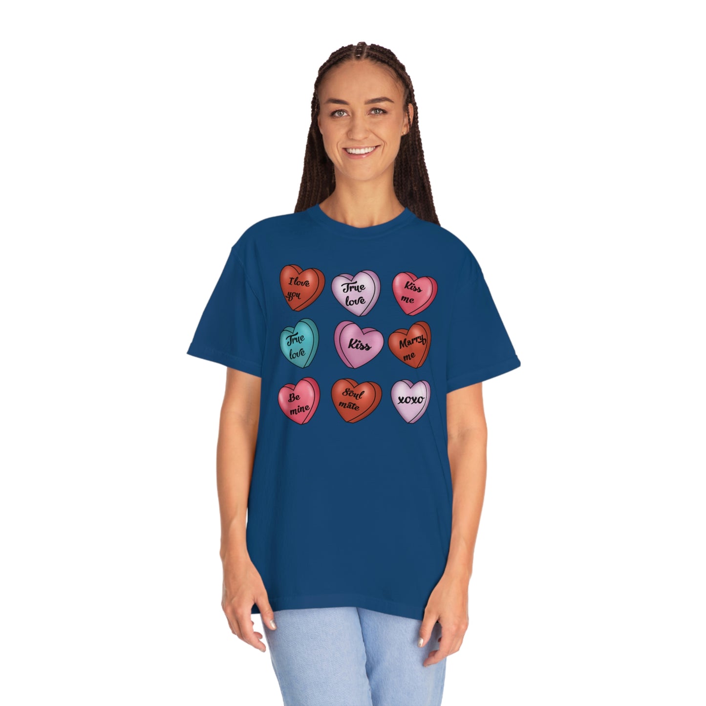 Cute Conversation Hearts Valentines Day Tshirt