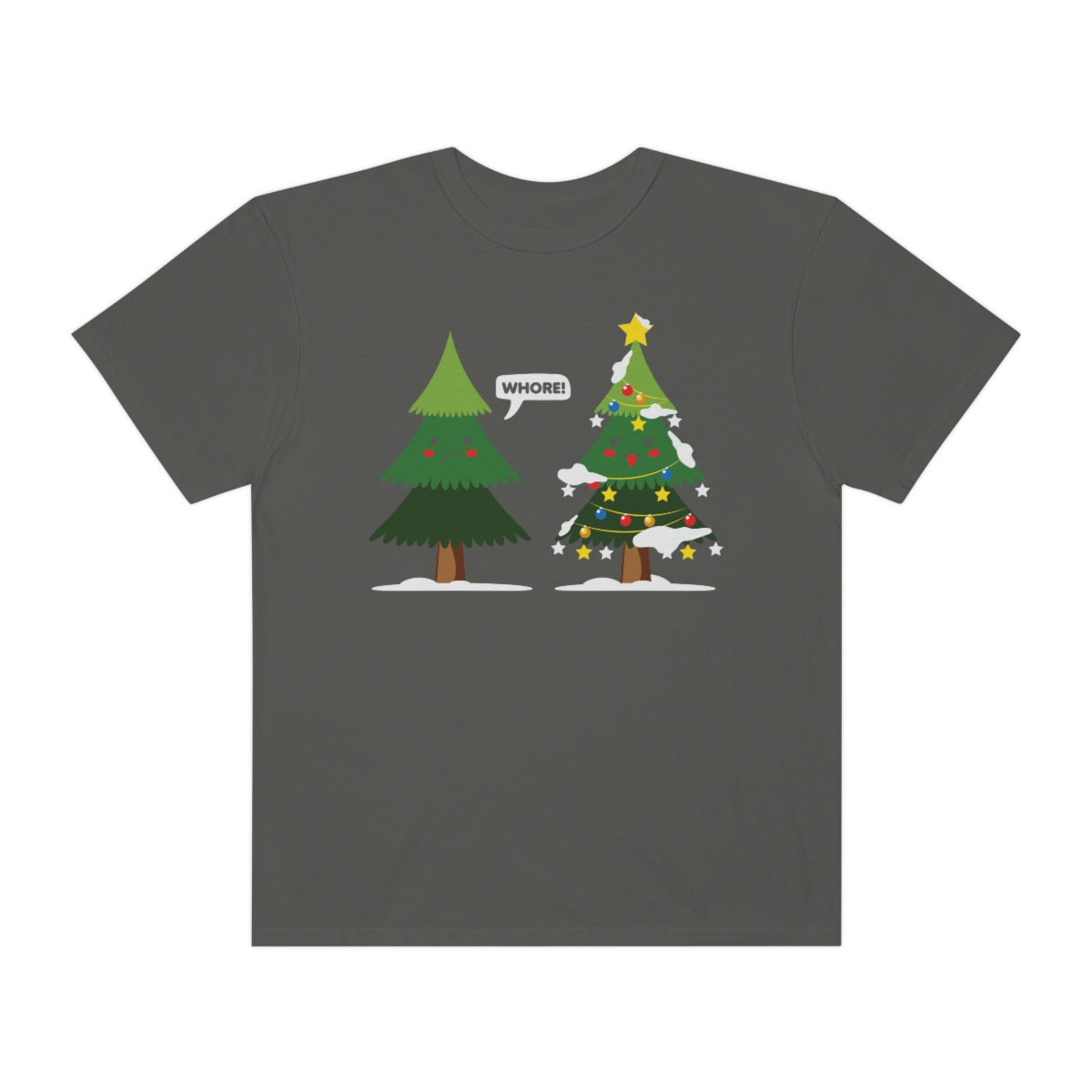 Christmas Trees Cursing Funny Xmas TeeShirt