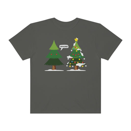 Christmas Trees Cursing Funny Xmas TeeShirt