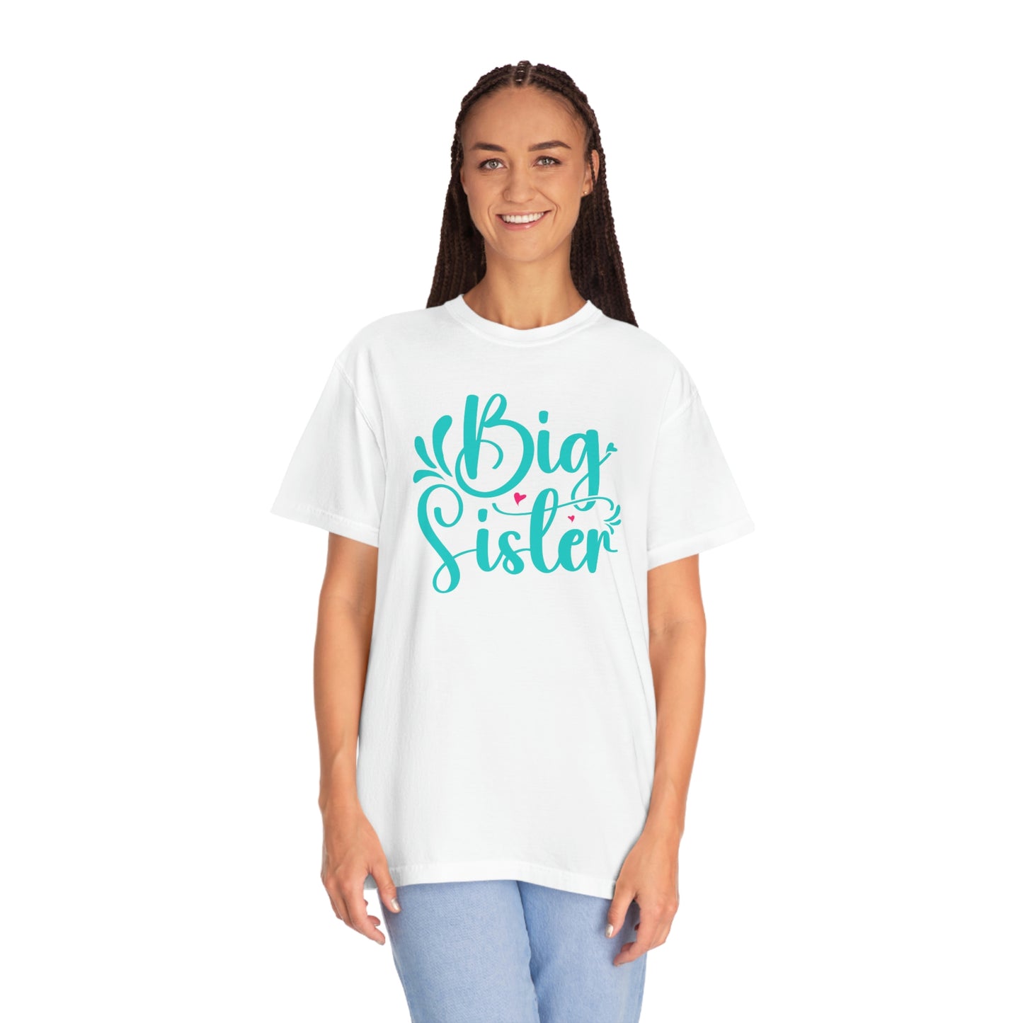 Big Sister Teal Design Tshirt