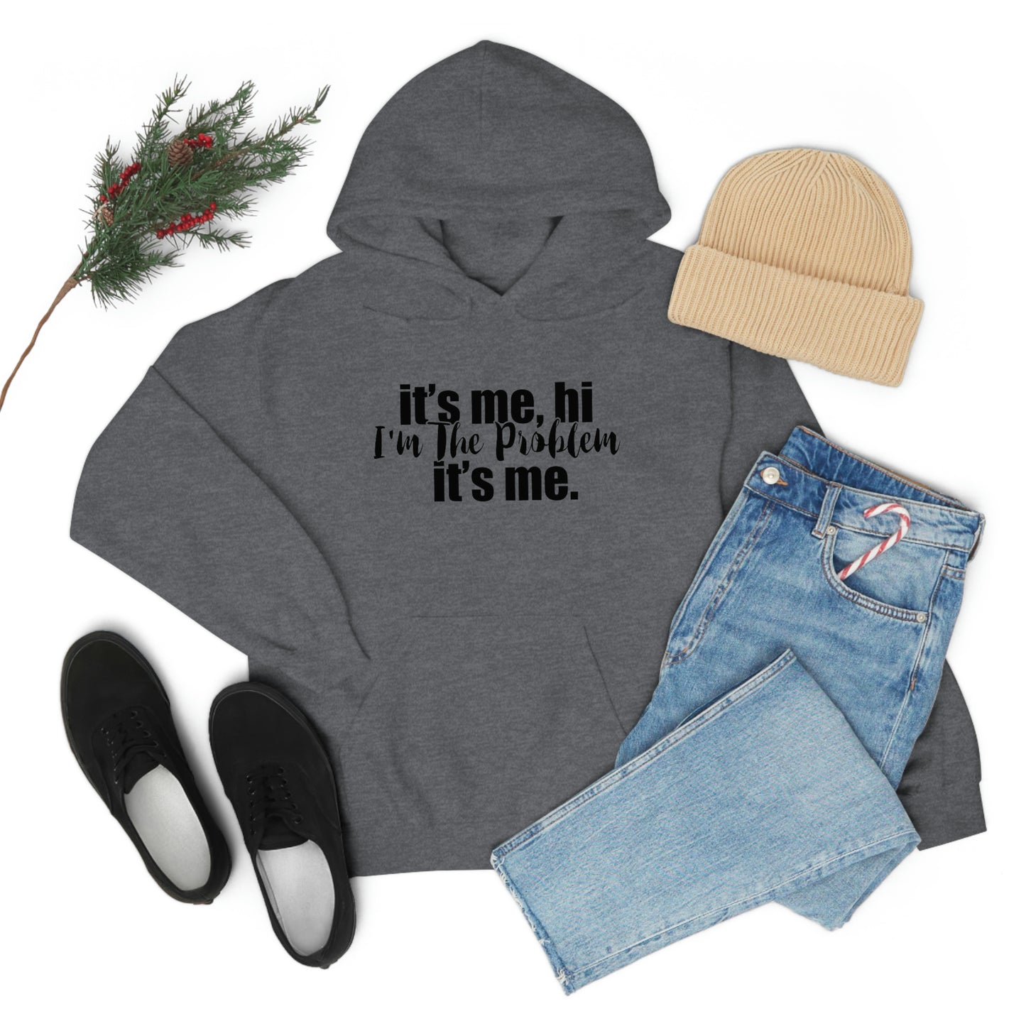 Its Me, Hi, I'm the Problem it's Me, T Swift Taylor Swift Merch Fan Gift Hooded Sweatshirt