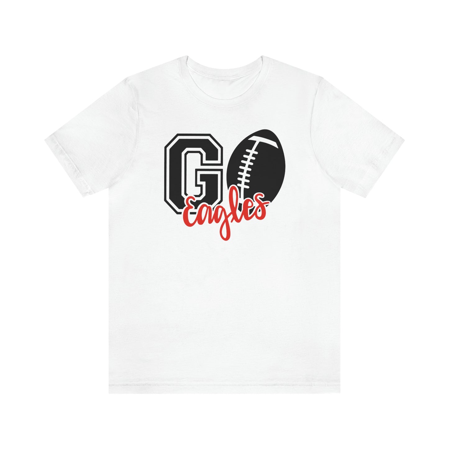Go Eagles Super Bowl Football Short Sleeve Tshirt