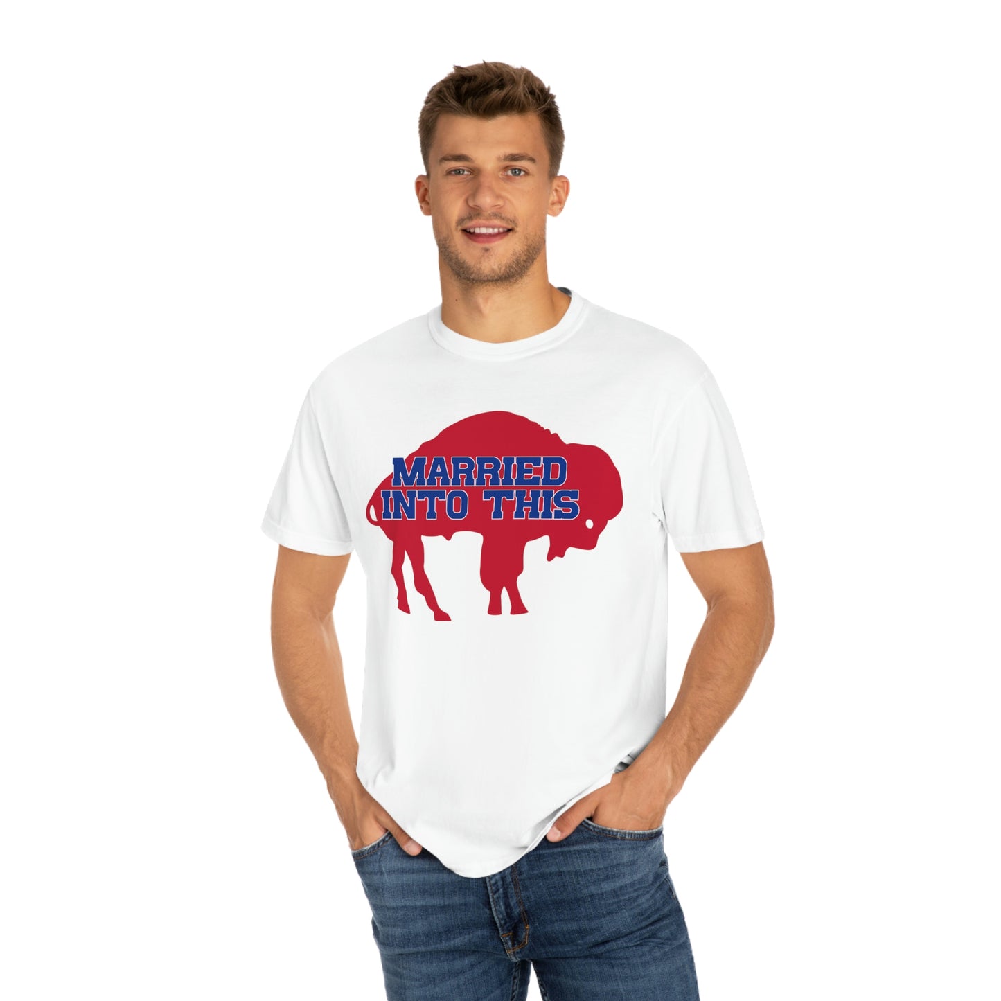 Married Into This Bills Mafia Buffalo Bills Football Tshirt