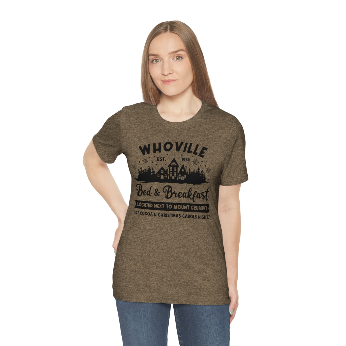 Whoville Bed & Breakfast Cute Christmas Holiday Tshirt