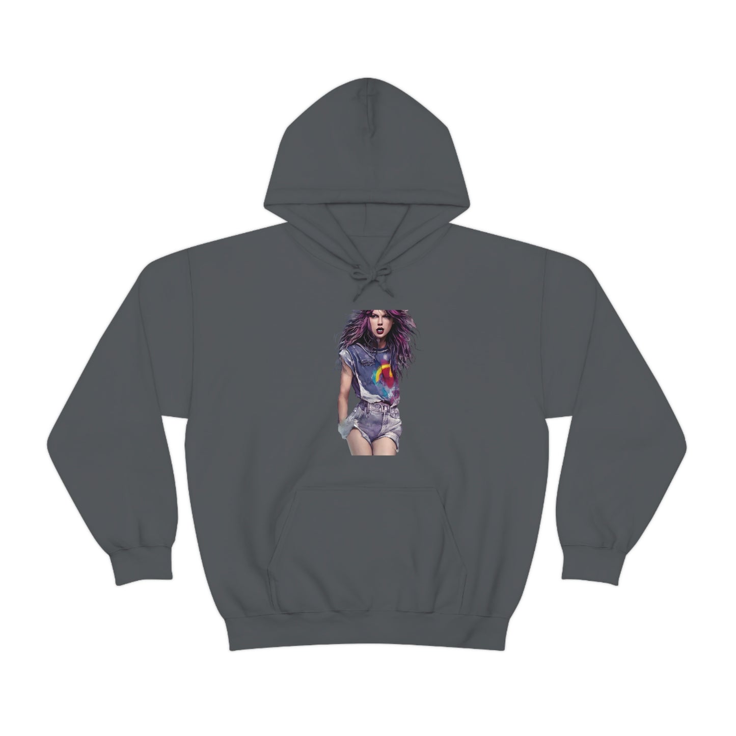 Punk Taylor Swift Rocking T Swift Taylor Swift Merch Fan Swifty Gift Hooded Sweatshirt