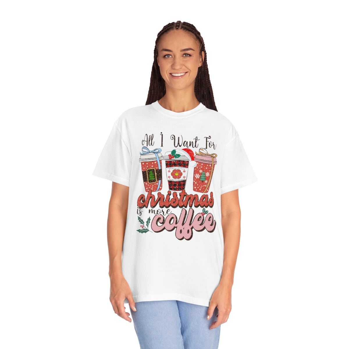 All I want for Christmas is More Coffee Xmas Tshirt