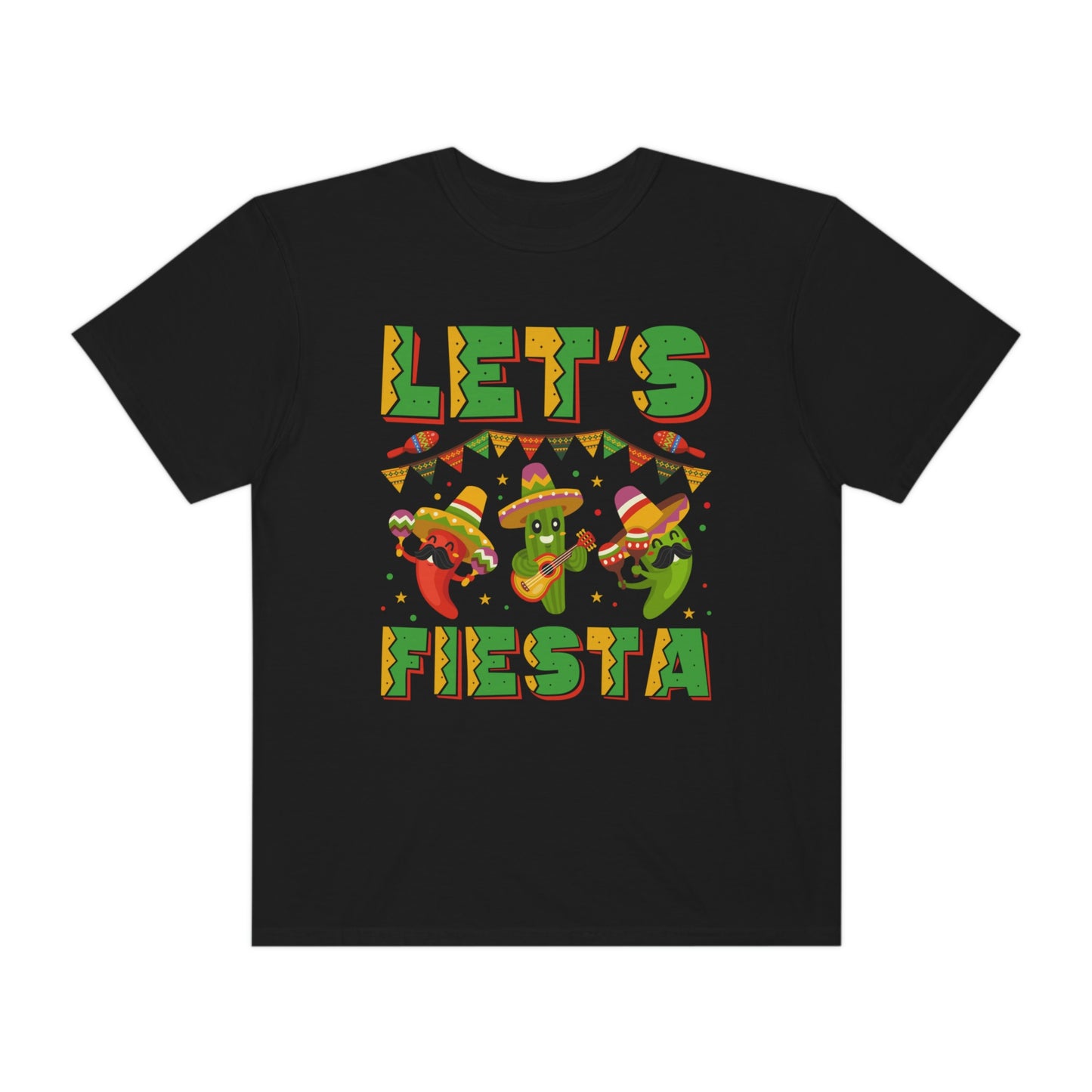 Let's Fiesta Cute Cinco De Mayo Peppers Tshirt