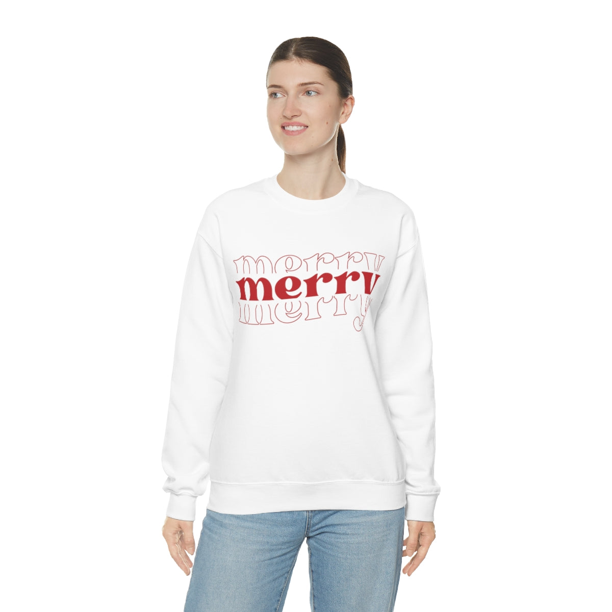 Merry Merry Merry Christmas Sweatshirt