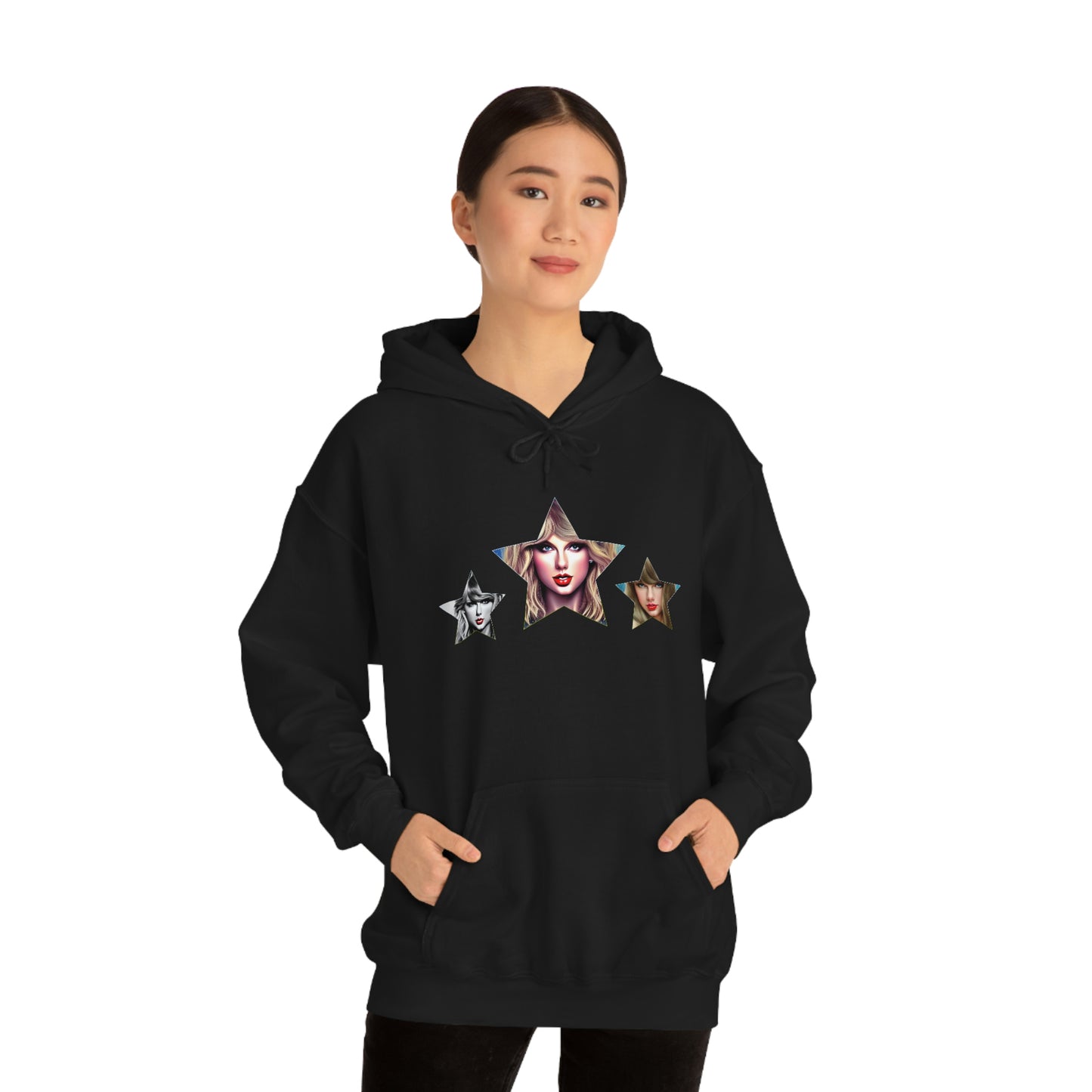 Stars Beautiful Taylor Swift T Swift Taylor Swift Merch Fan Swifty Gift Hooded Sweatshirt