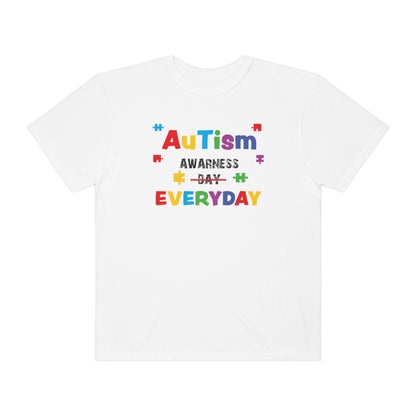 Autism Awareness Everyday Puzzle Piece Tshirt