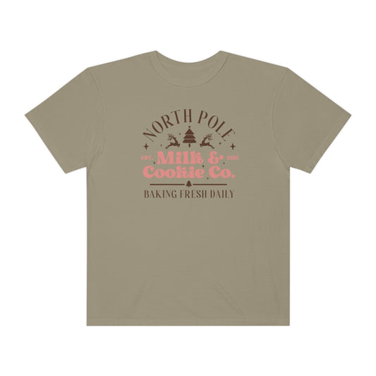 North Pole Milk & Cookie Co. Christmas TeeShirt
