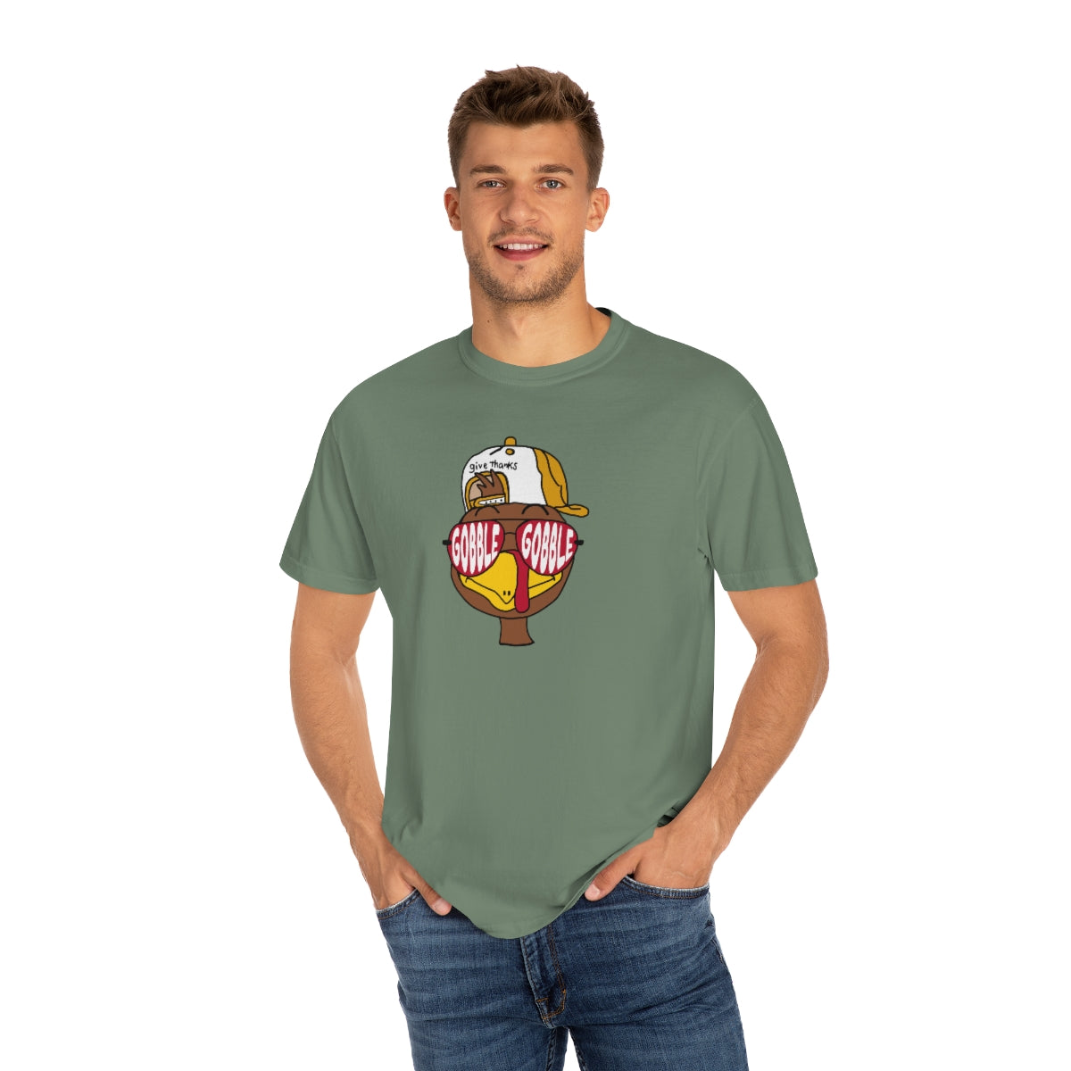 Gobble Gobble Cool Turkey with Sunglasses Thanksgiving TShirt