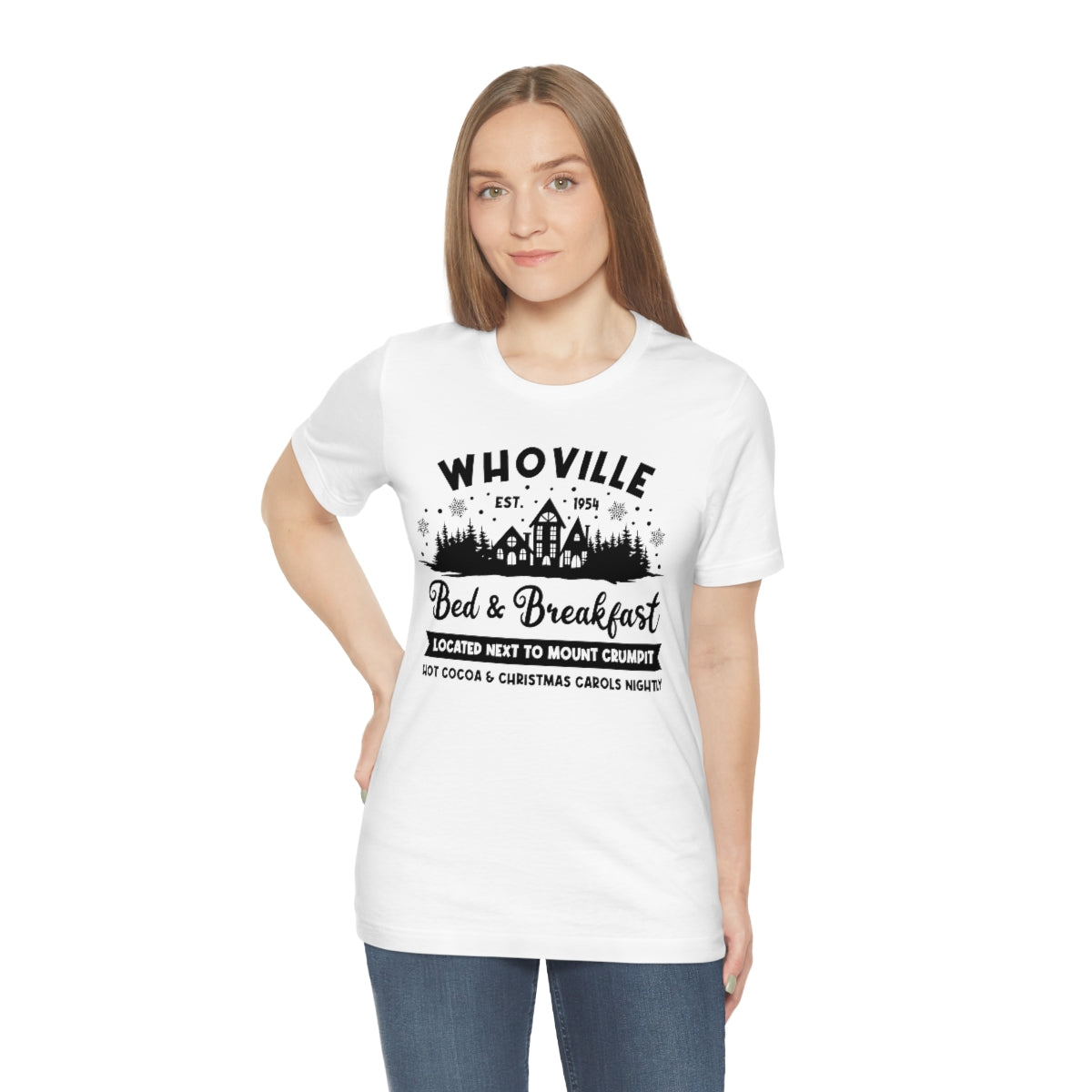 Whoville Bed & Breakfast Cute Christmas Holiday Tshirt