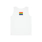 Anita Bryant Sucks Oranges Graffiti Style Font Two Sided Tank Top Gay Pride Flag
