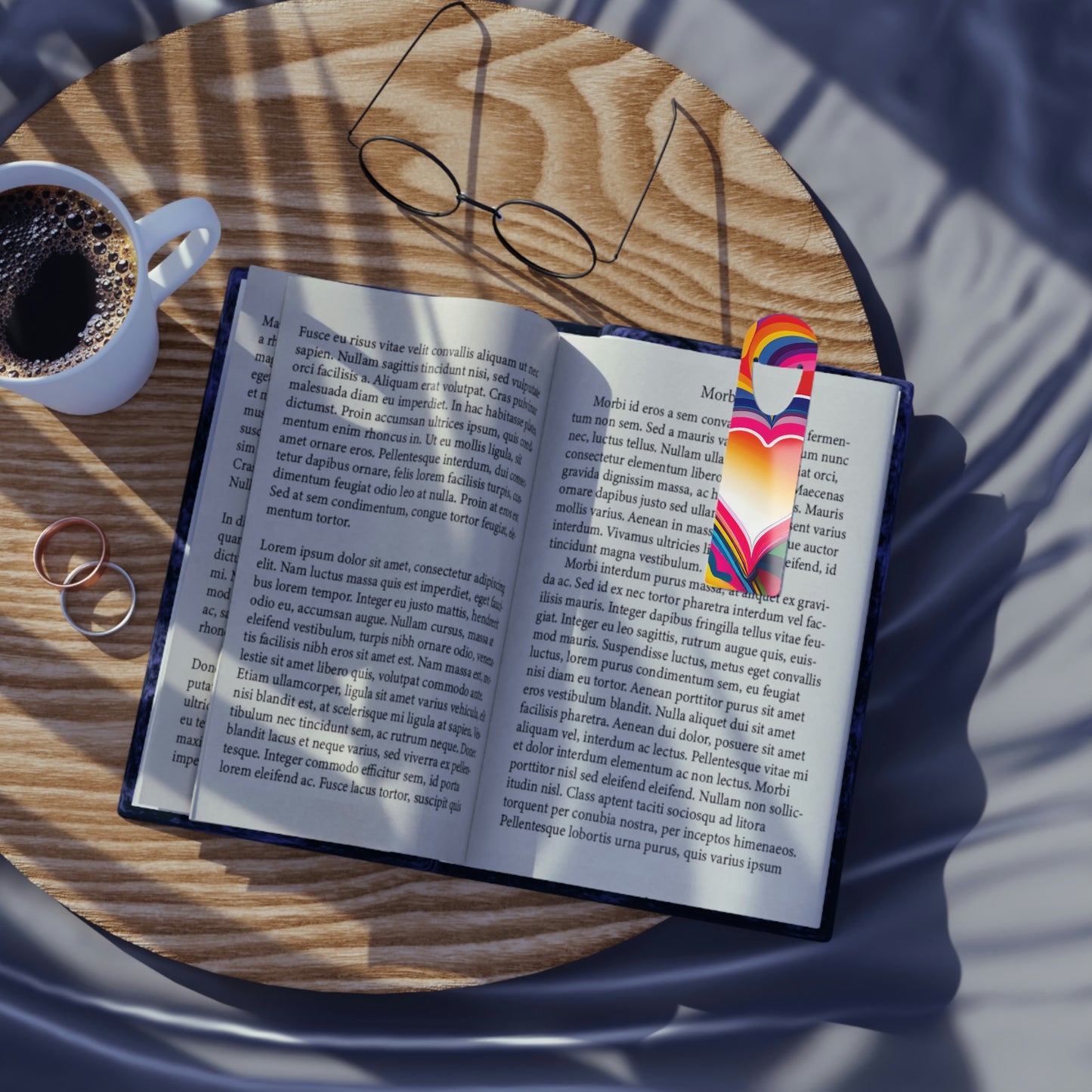 Crazy Colors Lisa Frank Inspired Design Bookmark