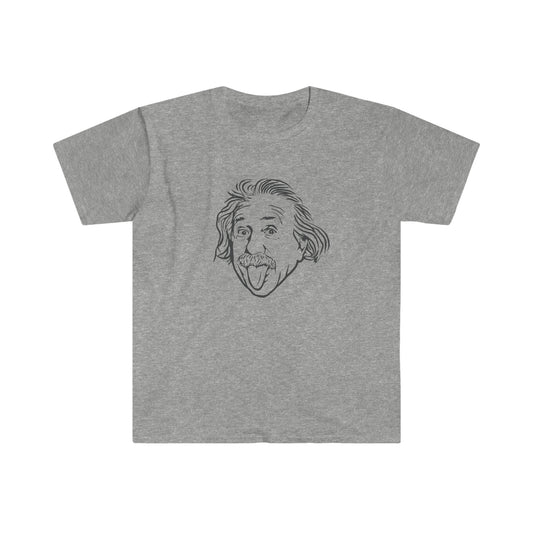 Albert Einstein Funny Tongue Out Tshirt