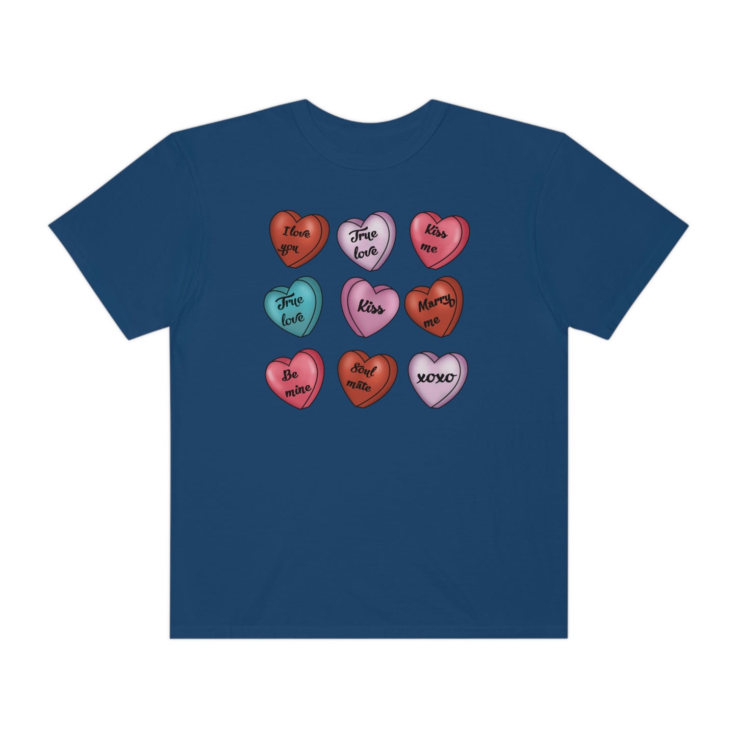 Cute Conversation Hearts Valentines Day Tshirt