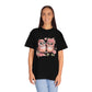 Adorable Valentines Day Owl Couple on Branch Tshirt