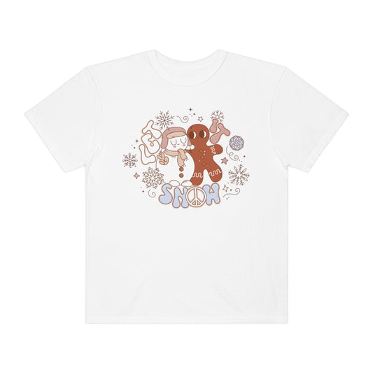 Let it Snow Groovy Christmas TeeShirt