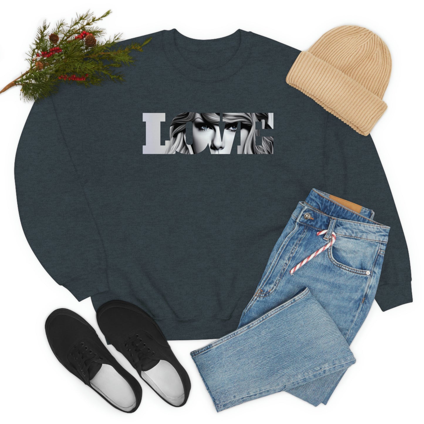 Taylor Swift Love T Swift Taylor Swift Merch Fan Crewneck Sweatshirt