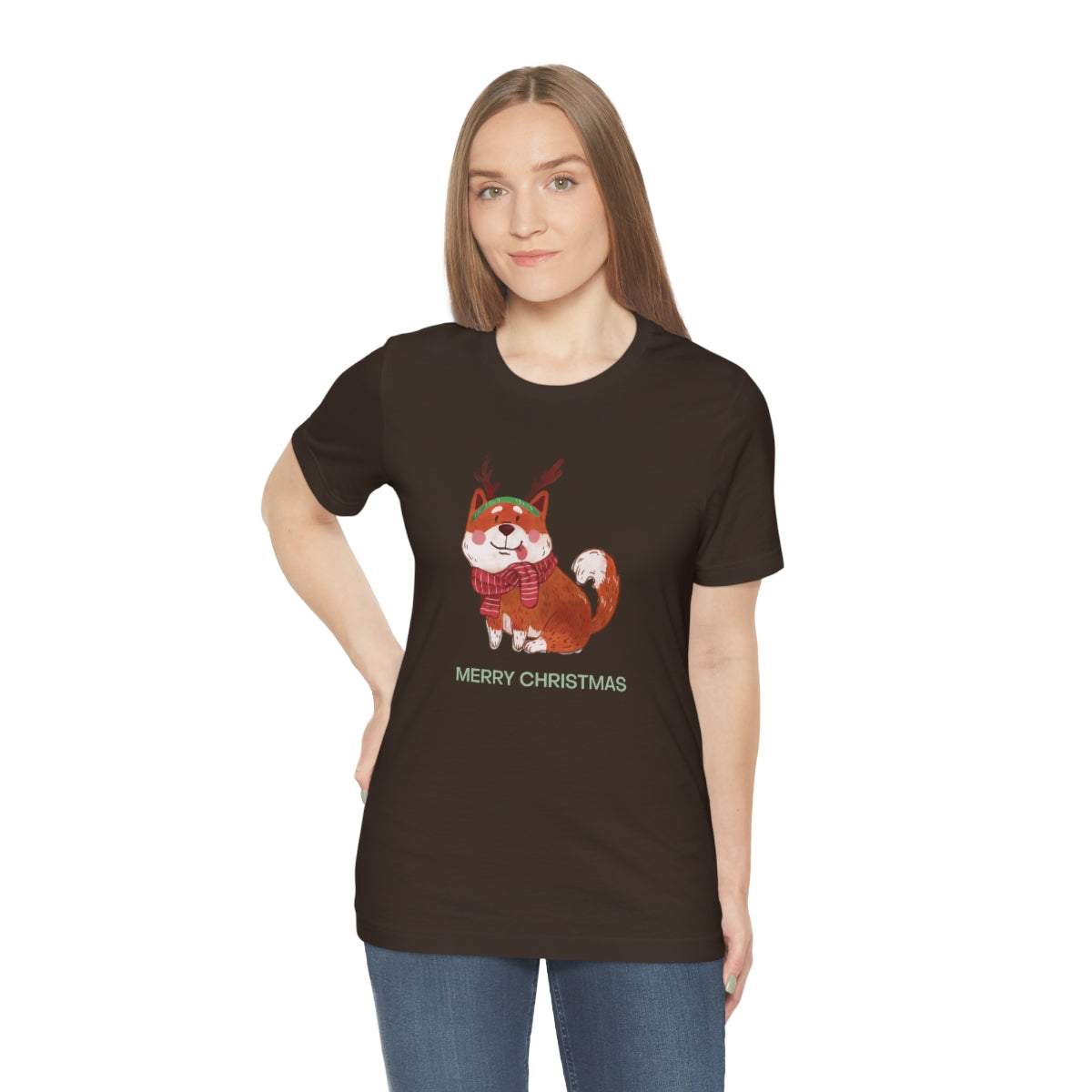 Christmas Corgi Design Tshirt