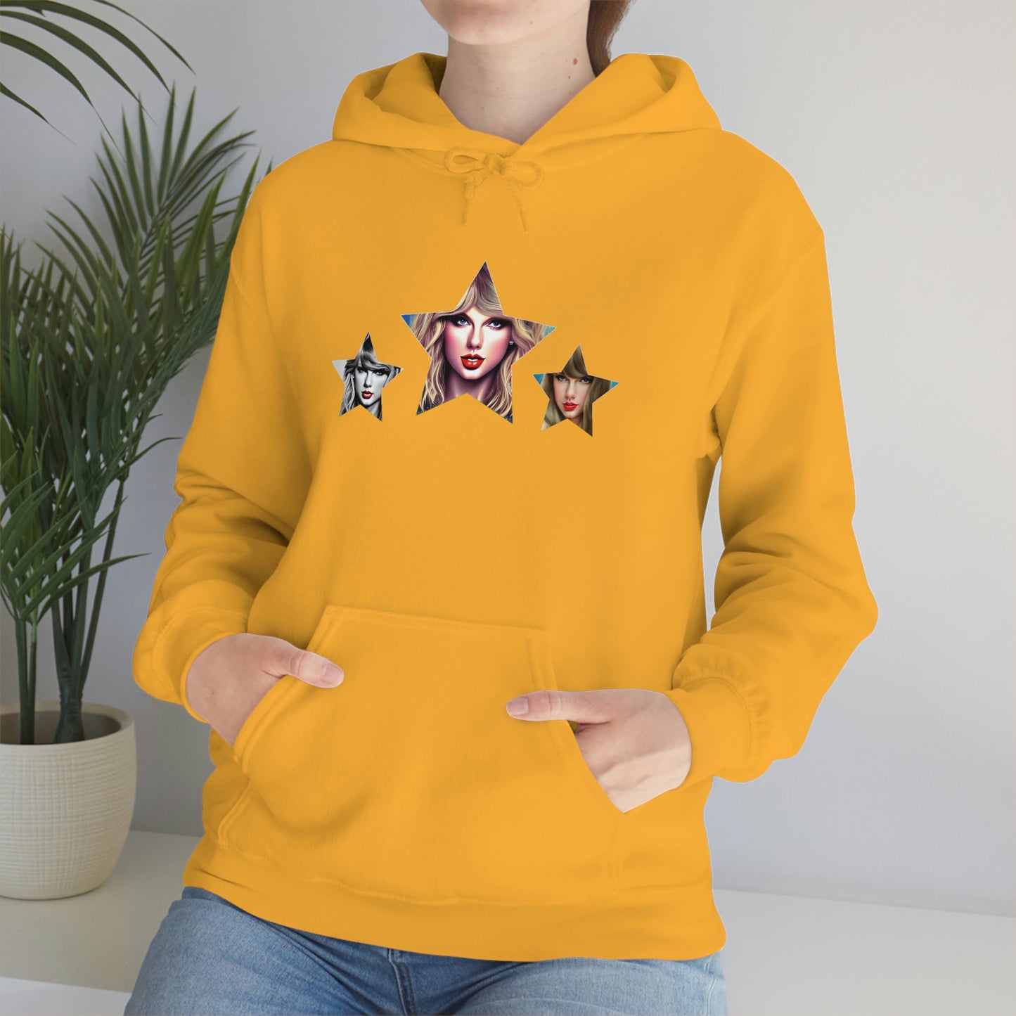 Stars Beautiful Taylor Swift T Swift Taylor Swift Merch Fan Swifty Gift Hooded Sweatshirt