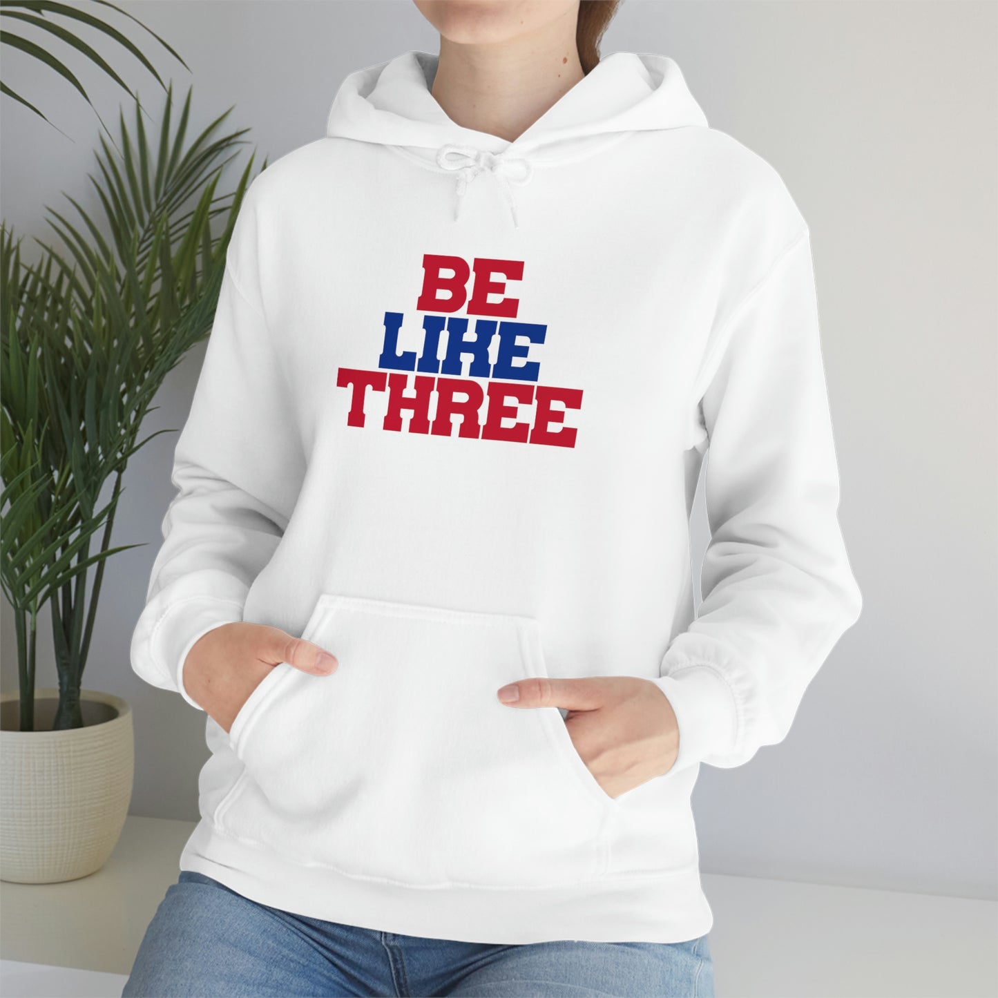 Be Like Three Damar Hamlin Support Hooded Sweatshirt