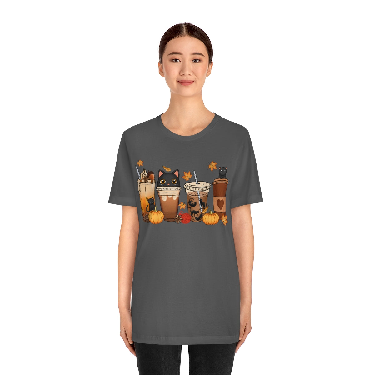 Nightmare Before Coffee Shirt, Black Cats, Funny Coffee Shirt, Coffee Lover Gift, Coffee Addict Shirt on Unisex Jersey Short Sleeve Tee